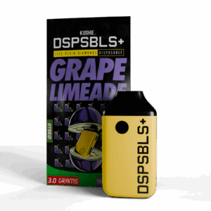 THCa Live Resin Diamonds Disposable 3G - Grape Limeade (Hybrid)