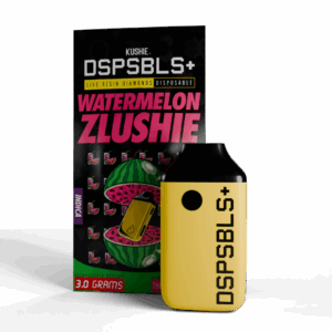 THCa Live Resin Diamonds Disposable 3G - Watermelon Zlushie (Indica)