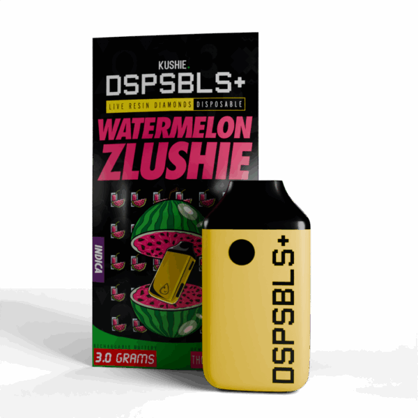 THCa Live Resin Diamonds Disposable 3G - Watermelon Zlushie (Indica)